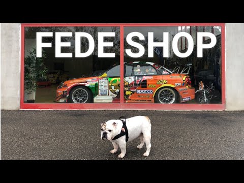 ITALY TRIP! FEDERICO'S SHOP AND HIS SICK CARS!