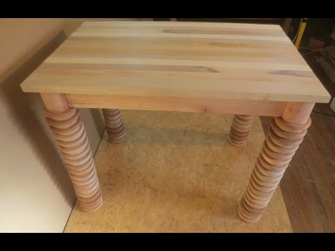 Como Hacer Una Mesa De Madera Con Retazos - Carpinteria Facil