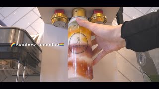 🍂Fall is coming : Hot drink orders 😤 | Coconut milk tea, brown tea pods, rainbow smoothie