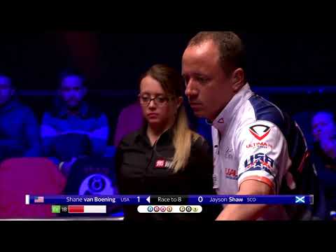 Shane van Boening vs Jayson Shaw | 2018 World Pool Masters | Semi Final