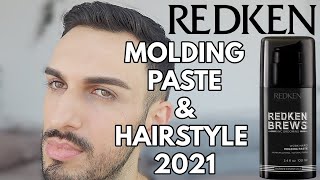 REDKEN MOLDING PASTE FIRST IMPRESSION + NEW HAIRSTYLE 2021