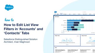 How to Edit List View Filters in Accounts and Contacts Tabs | Salesforce