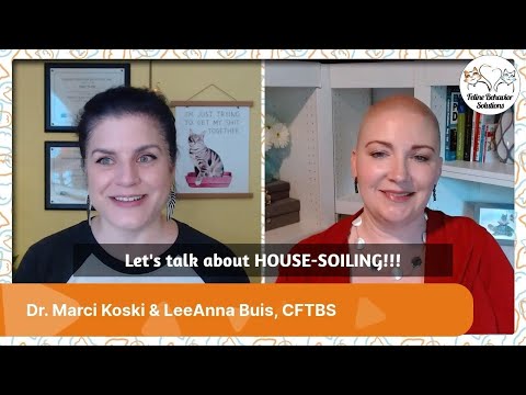 Learn more about cat house-soiling issues with Dr. Marci Koski and LeeAnna Buis