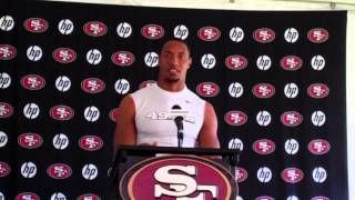 Eric Reid talks about making the big hit