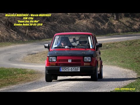 Wojciech MARCINIEC / Marcin MARCINIEC - FSM 126p - "Super Oes Dla Mai" Grudna Dolna 30-03-2019