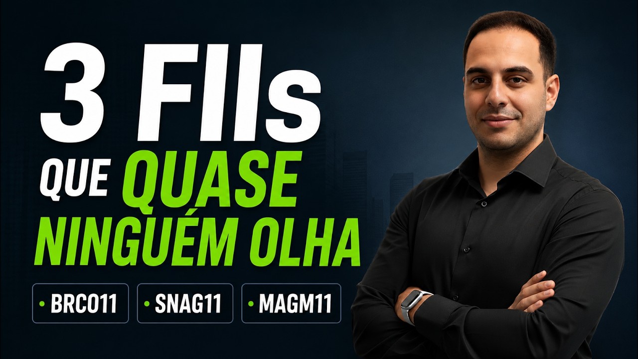 3 FIIs PROMISSORES: ACHADOS DA BOLSA?