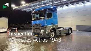 السيارات القاطرة Mercedes-Benz Actros 1943 4X2 StreamSpace NL PTO | صورة 4 - Autoline