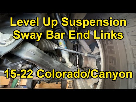 [HOW TO] Install Level Up Suspension Sway Bar End Links (15-22 Colorado/Canyon)