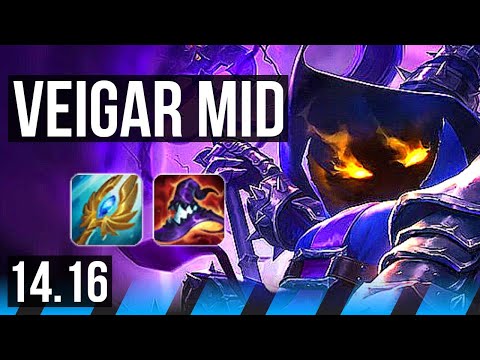 VEIGAR vs CORKI (MID) | 8/1/7, Legendary | BR Master | 14.16