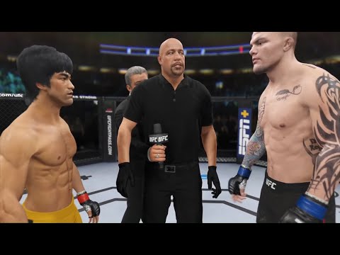 UFC 4 - Bruce Lee vs. Anthony Smith - Dragon Fights 🐉