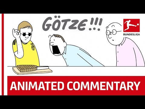 Crazy Bundesliga Football Commentary, Animated! – Powered by Nick Murray Willis