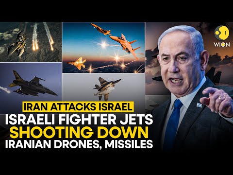 Iran Attacks Israel: Israeli army releases video of its fighter jets shooting down Iranian missiles