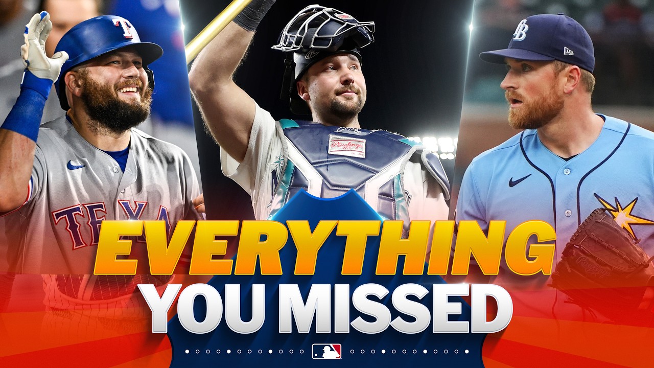 Cal Raleigh SHOWS OFF with a THREE-HOMER NIGHT for the Mariners!