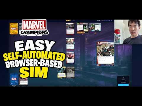 Play Marvel Champions Online | Browser-Based Self-Automated Simulator | Spider-Man vs Expert Klaw