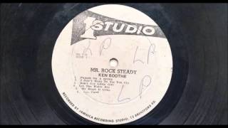 Ken Boothe - Let The Water Cry