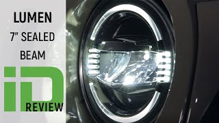 Lumen 7-inch LED Sealed Beam Headlights Review