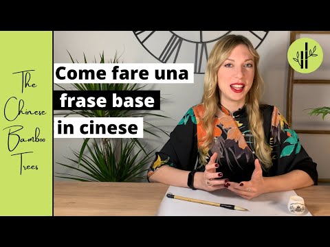 Lingua cinese: come strutturare una frase base nella lingua cinese