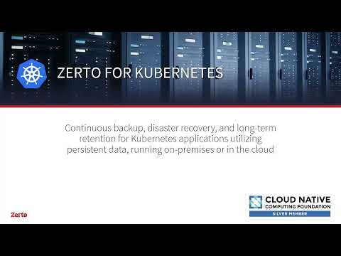 Zerto for Kubernetes Overview