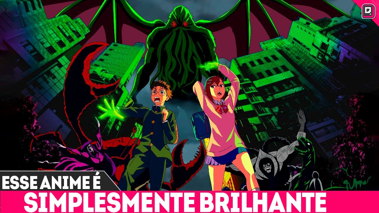 DESCOBRI ESSE ANIME ONTEM E ELE CALOU MINHA BOCA ! DANDADAN O ANIME QUE DESAFIA A LÓGICA