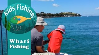 How to make wharf fishing easy for children – with Kids Fishing