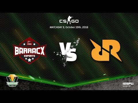 MACHINE GUN DOUBLE KILL! PG.BARRACX VS RRQ : CS GO TBOF IESPL