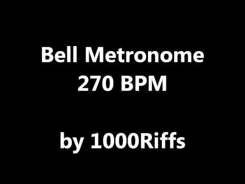 Bell Metronome : 270 BPM - Beats Per Minute