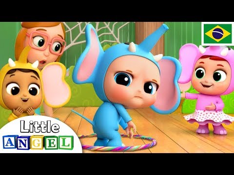 Um Elefante se Balançava! | 🐘 Canal do Joãozinho - Little Angel Português