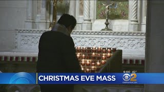 Catholics Celebrate Christmas Eve At New York