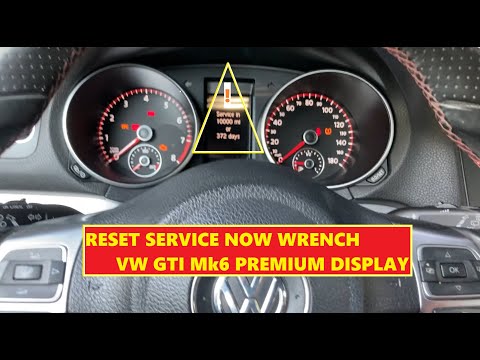 Reset Service VW GTI MK6 2009-2013 Golf
