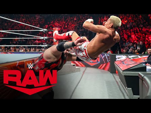 Akira Tozawa vs. Bronson Reed: Raw, Jan. 16, 2023