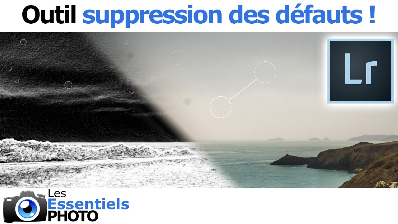 Lightroom : Outil de suppression des défauts
