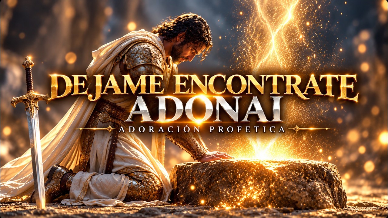 🔥 DÉJAME ENCONTRARTE, OH ADONAI | ANHELO TU PRESENCIA🙏 | Adoración Profunda y Oración