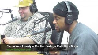 Masta Ace Freestyle On The Bodega Cold Kutz Show