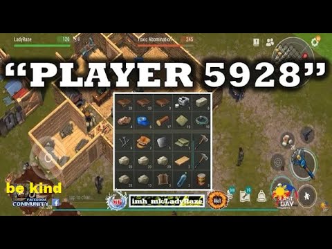 "Player 5928" base raided with tanning rack to block/season 10  - LDOE