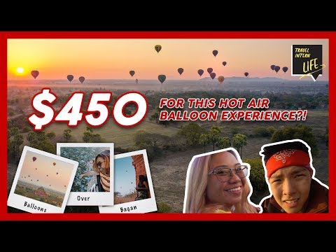 A experiência de balão de ar quente por US$ 450: vale a pena? — Bagan, Mianmar | The Travel Intern