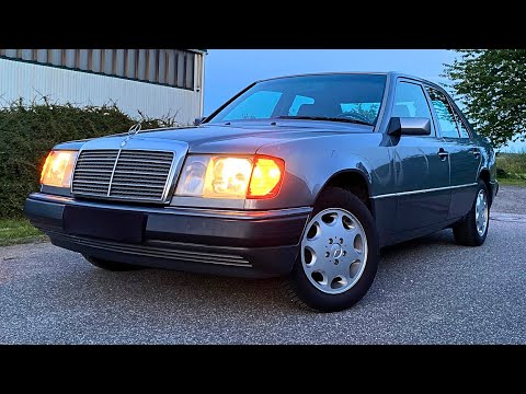 1991 Mercedes Benz W124 300E 4Matic - pov test drive [ later evening drive ]