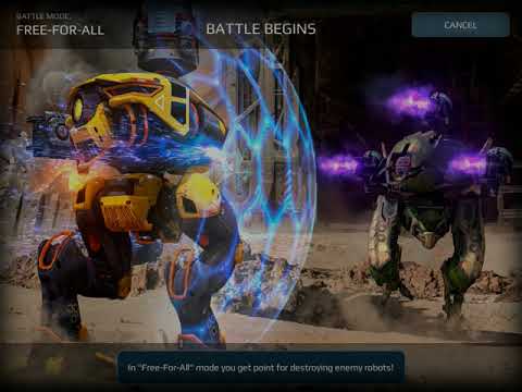 March 2018 - War Robots Test Server (iOS) -  New Robot Raven, New Game Mode Free-For-All