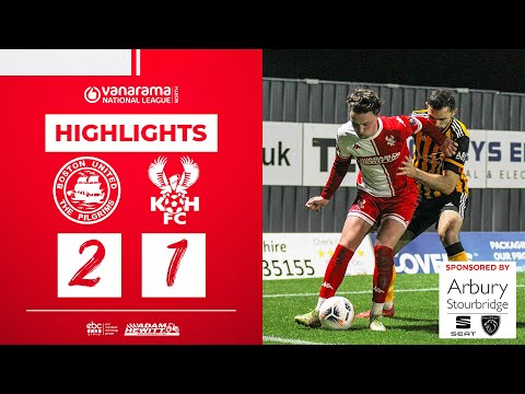📺 HIGHLIGHTS | 8 Nov 22 | Boston United 2-1 Harriers