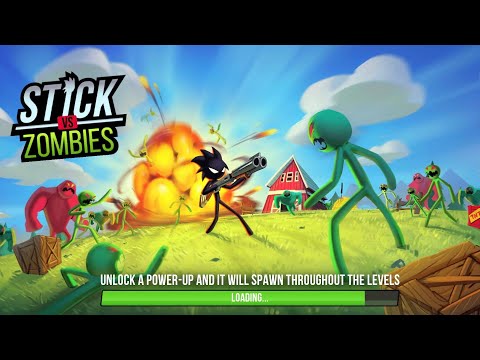 Stickman vs Zombie shooter gameplay apocalypse walkthrough Android