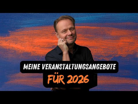 Meine Veranstaltungsangebote für 2026 - Arne Kopfermann