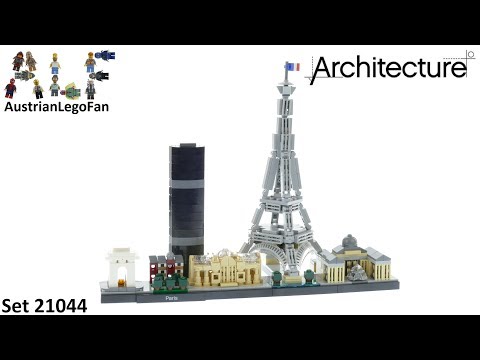 Vidéo LEGO Architecture 21044 : Paris, France
