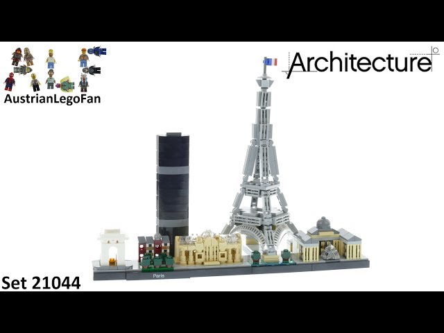 Vídeo relacionado con LEGO Architecture Skyline Collection 21044 Paris Building Kit , New 2019 (649 Piece)