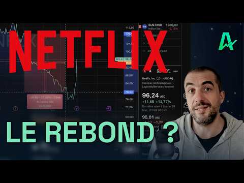 Netflix rebondit suite à l'abandon du rachat de Warner