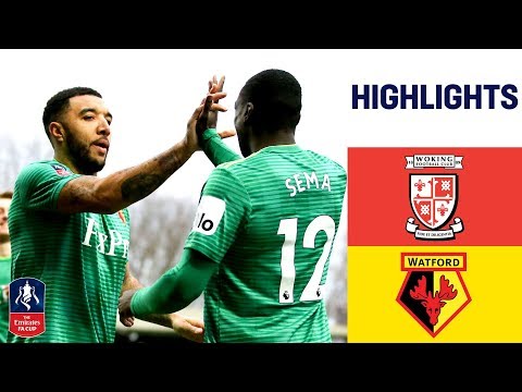 Watford Prove Too Strong For Non-League Woking | Woking 0-2 Watford | Emirates FA Cup 18/19
