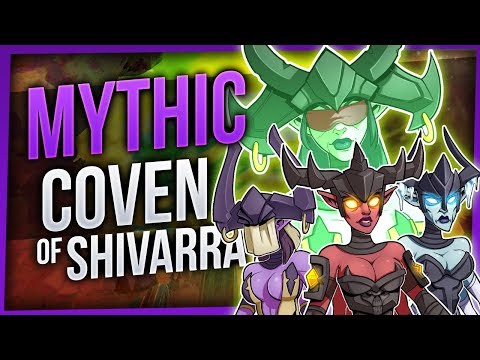 Coven of Shivarra | Mythic Antorus the Burning Throne | EleShaman [WoW Legion 7.3.2]