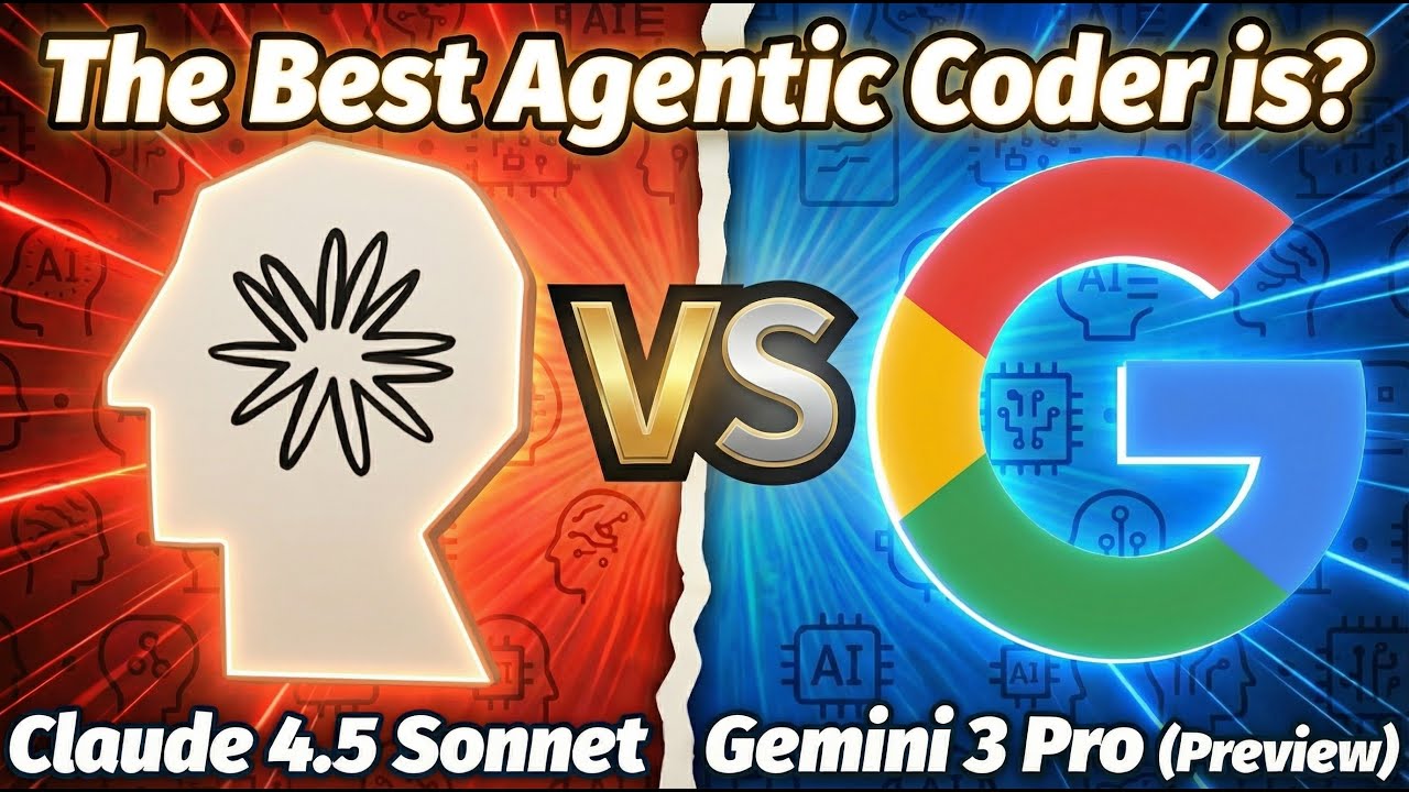 I Tested Claude 4.5 Sonnet vs Gemini 3 Pro for Coding - The Winner Surprised Me!