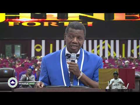 PASTOR E.A ADEBOYE SERMON @RCCG 2022 OCTOBER HOLY COMMUNION SERVICE || SHINE FORTH