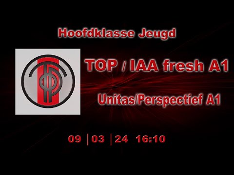 TOP/IAA fresh A1 tegen Unitas/Perspectief A1 op zaterdag 9 maart 2024.