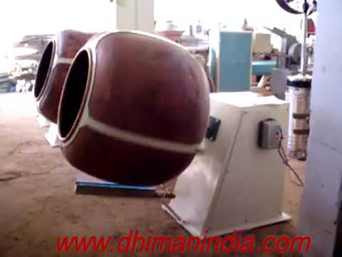 COPPER SUGAR COATING PAN WITH GAS BURNER