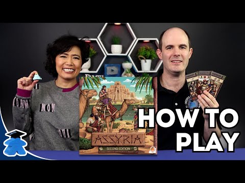 Assyria: Second Edition - Official How to Play. Complete, Clear, Concise Board Game Tutorial